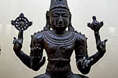 Collection of Chola bronze of the old Royal Palace, Thanjavur Tamil Nadu.